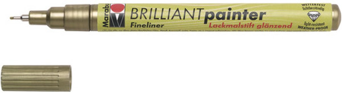 Marabu Brilliant Painter Fineliner Goud 0.8 mm