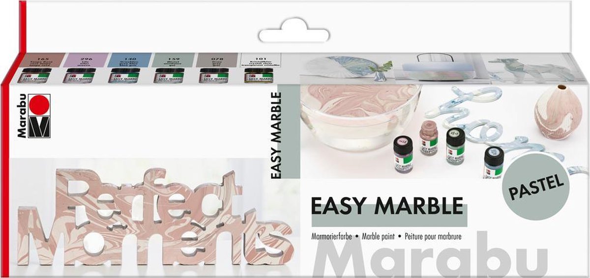 Marabu Easy Marble Set Pastel