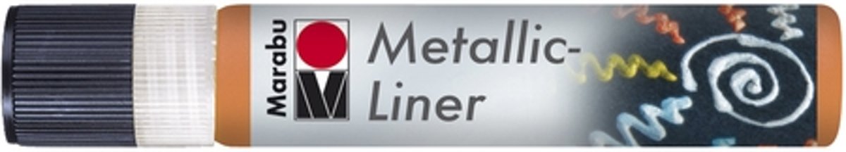 Metallic Liner 25 ML - Oranje