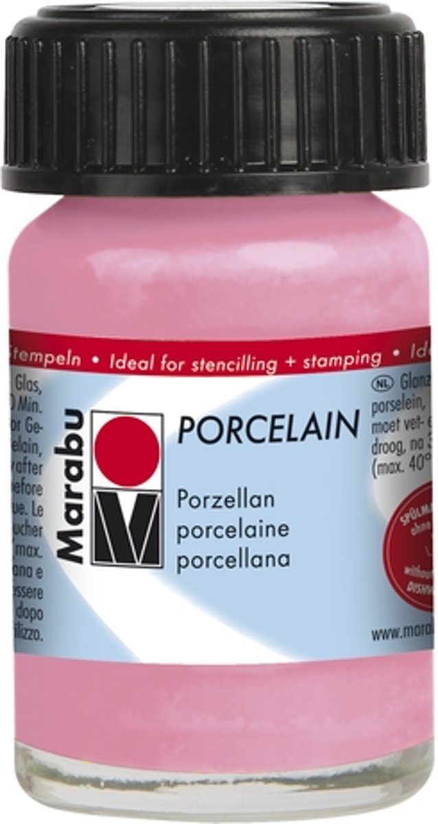 Porselein 15 ml - Roze