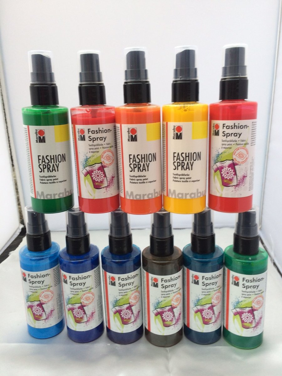 Set 2 11 spray flesjes fashion spray