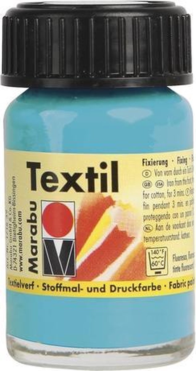 Textil 15 ML - Caribisch Blauw