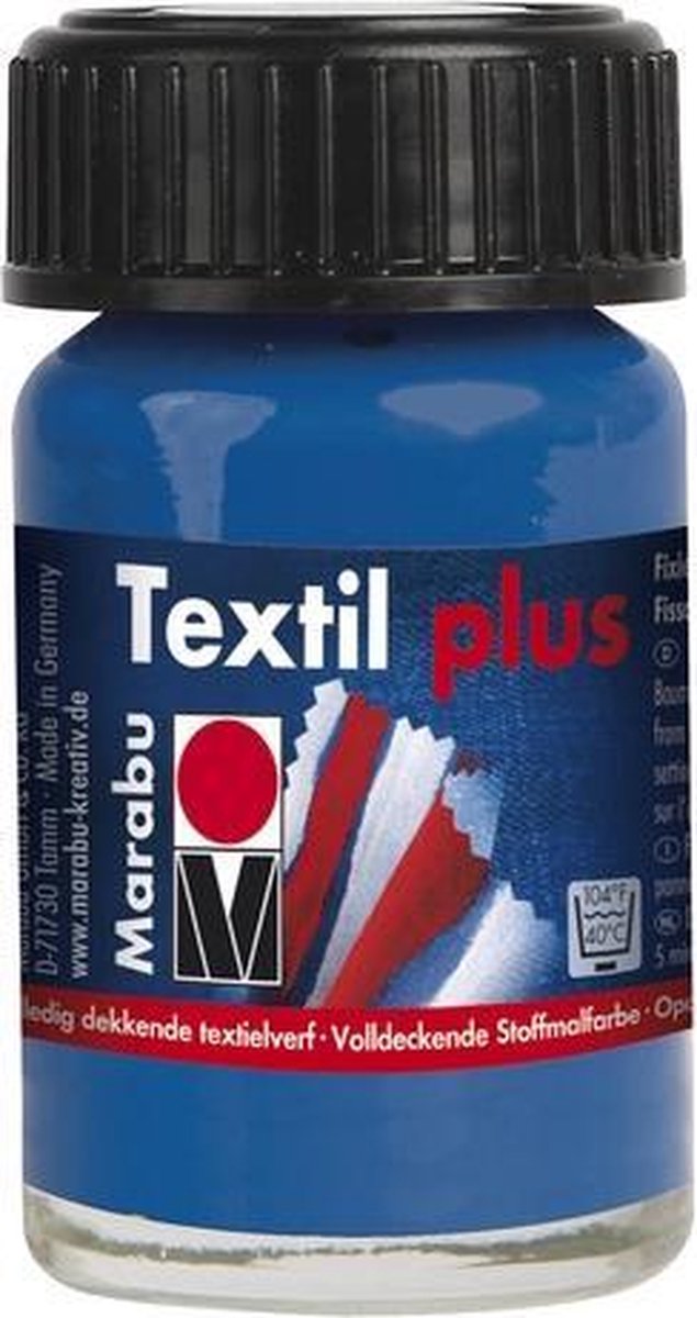 Textil plus 15 ML - Ultramarijn Donkerblauw