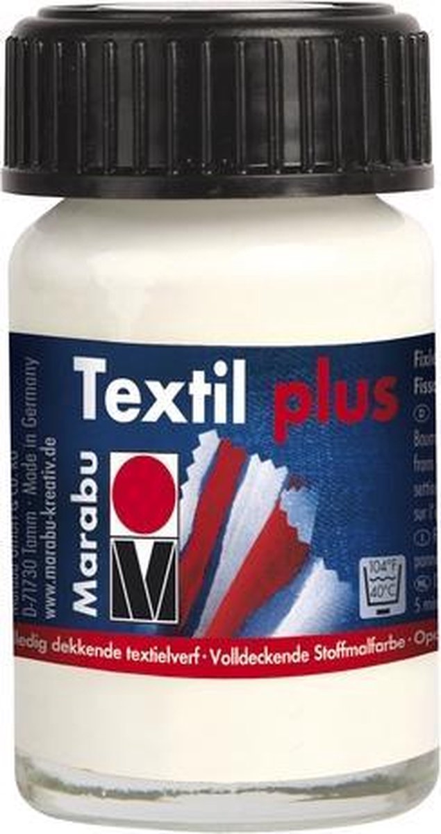 Textil plus 15 ML - Wit