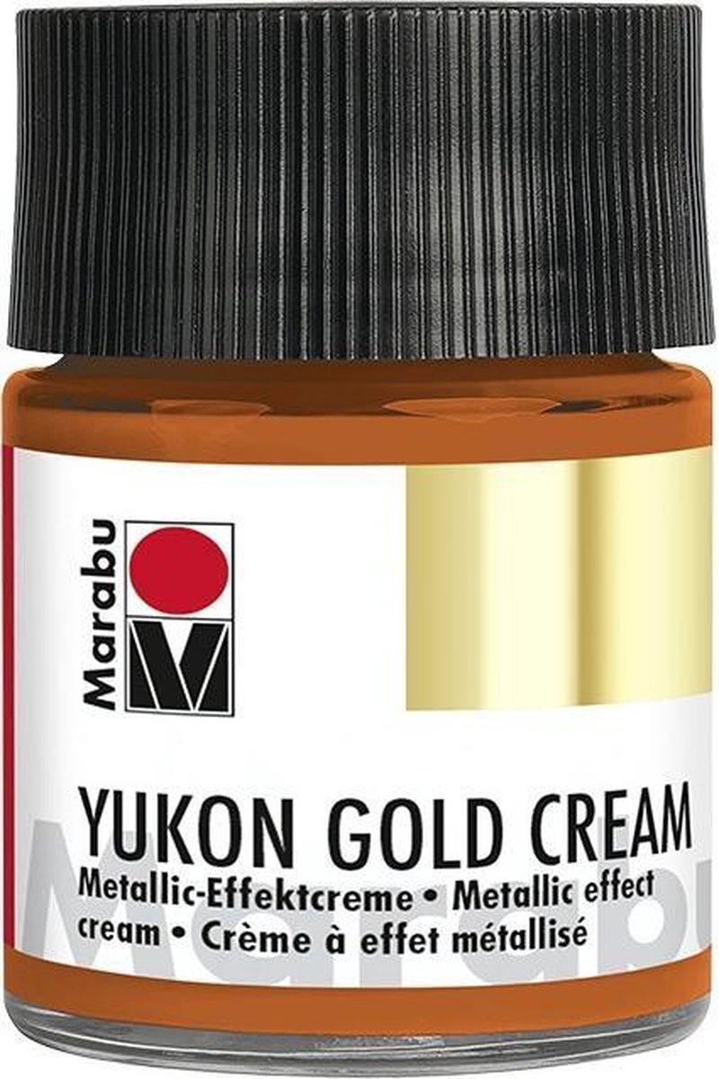 YUKON Goud CREAM, Metallic-koper 50 ml