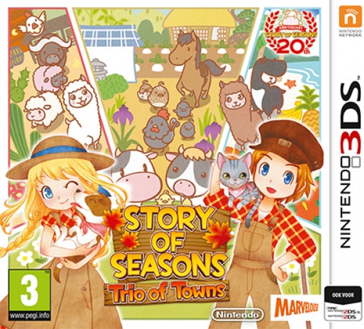 Story of Seasons: Trio of Towns /3DS