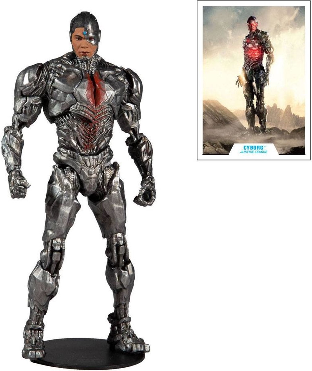 DC Justice League Movie Action Figure Cyborg 18 cm