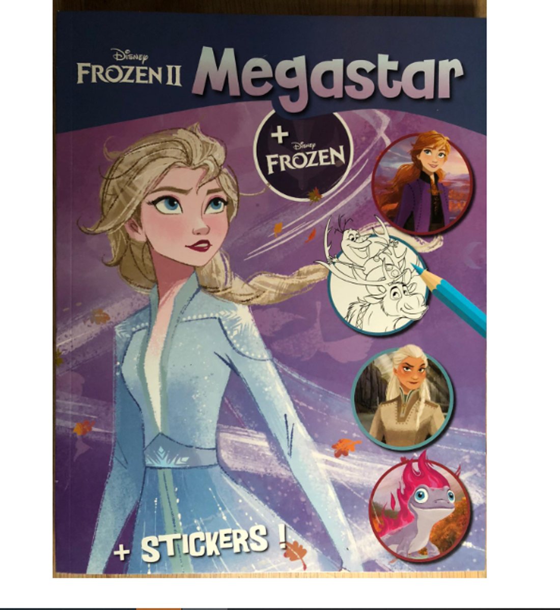 mega kleurboek disney frozen 2