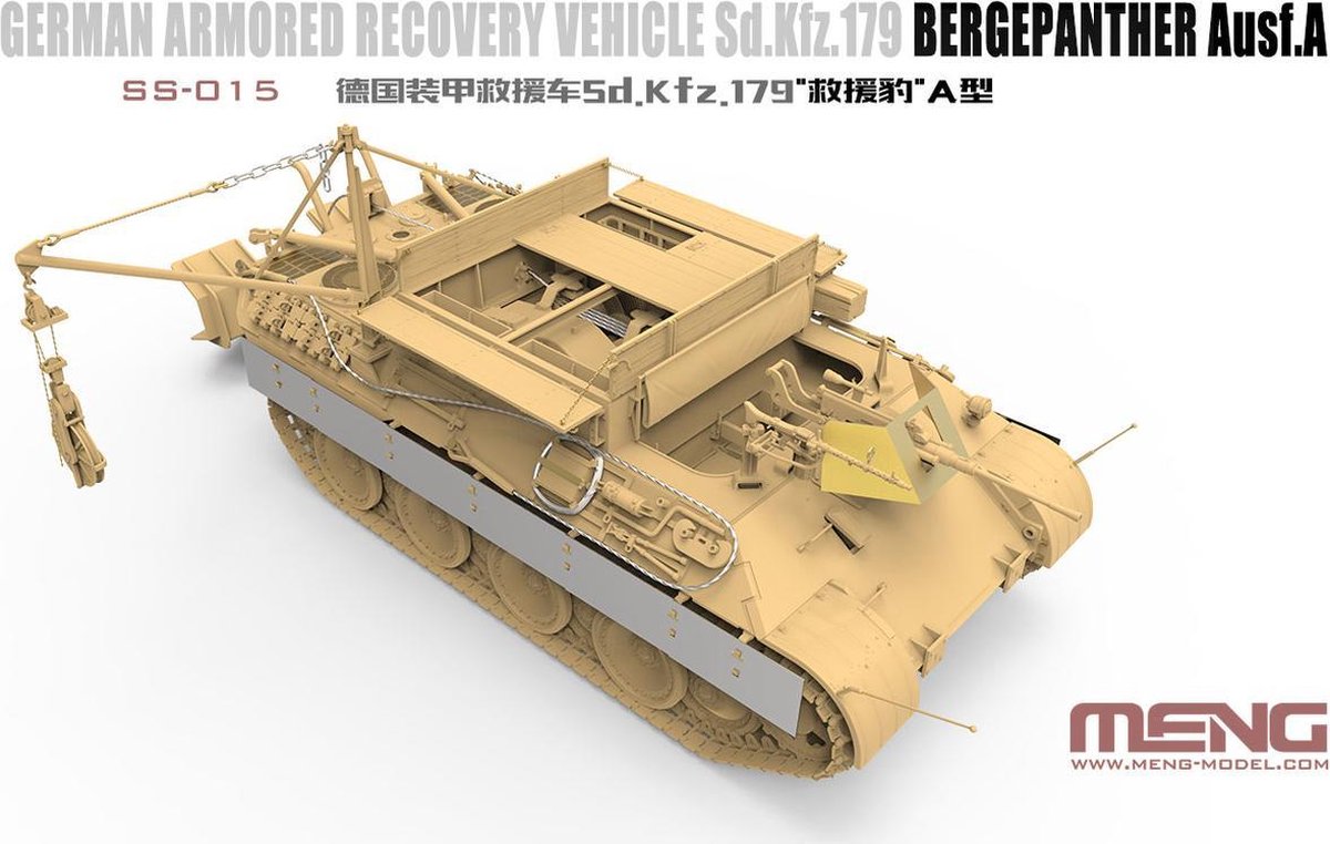 MENG German Armored Recovery Vehicle Sd.Kfz.179 Bergpanther Ausf.A  1:35