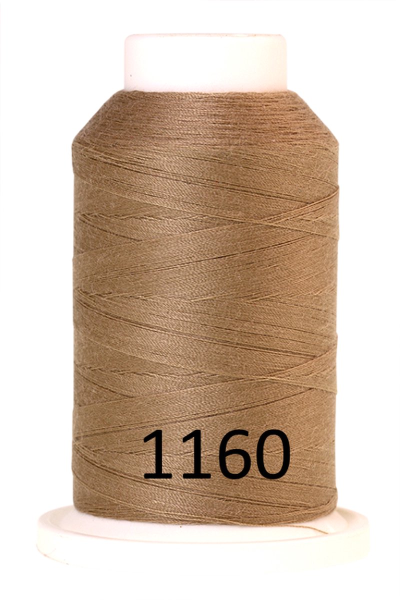 SERACOR lockgaren Mettler 1000m, per stuk, 1160-pimento beige