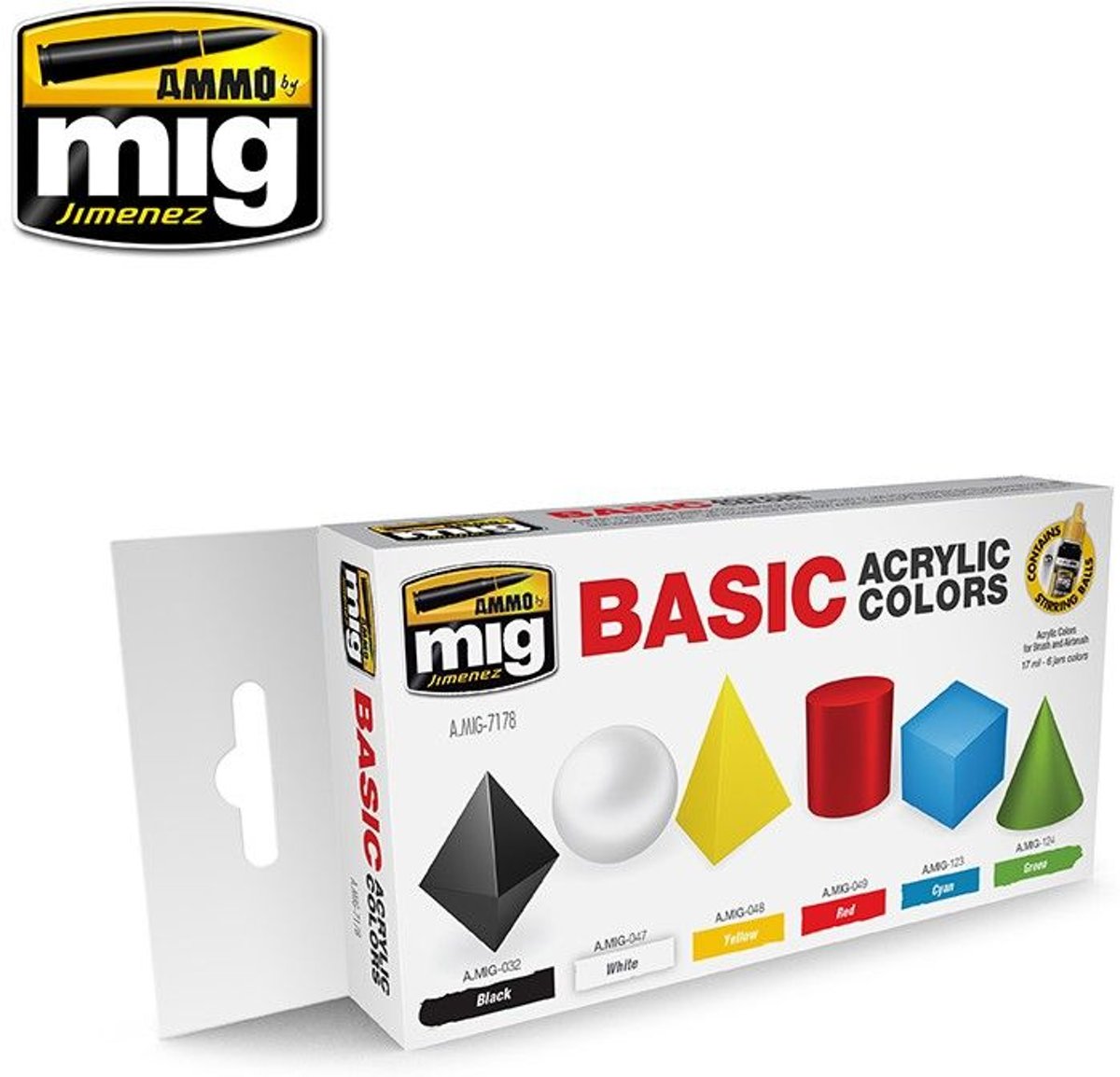 Mig - Basic Acrylic Colors (Mig7178)