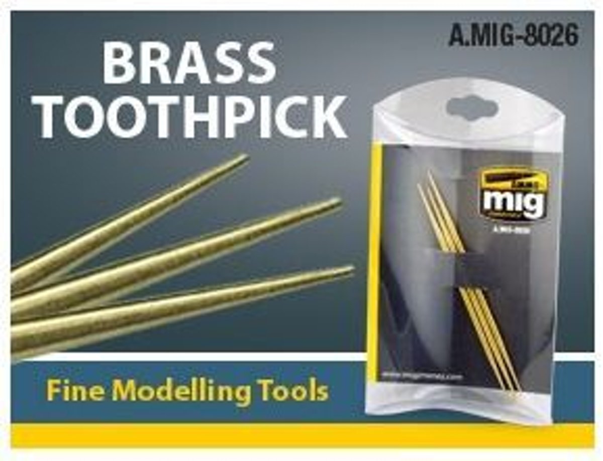 Mig - Brass Toothpicks 3 St. (Mig8026)