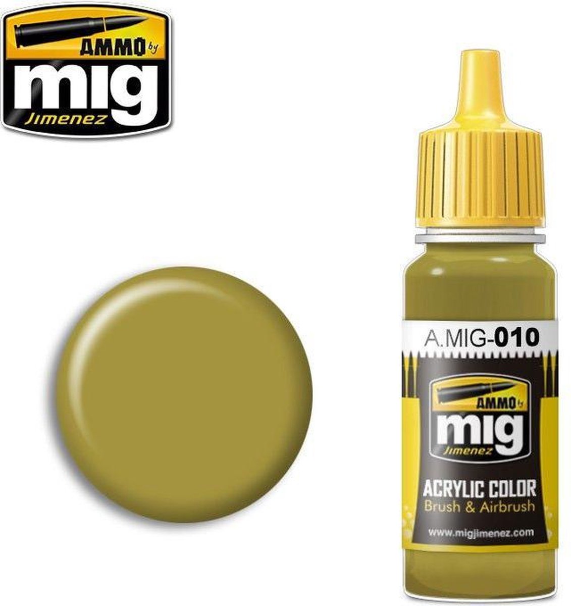 Mig - Dark Yellow (Mid War) Ral 7028 (17 Ml) (Mig0010)