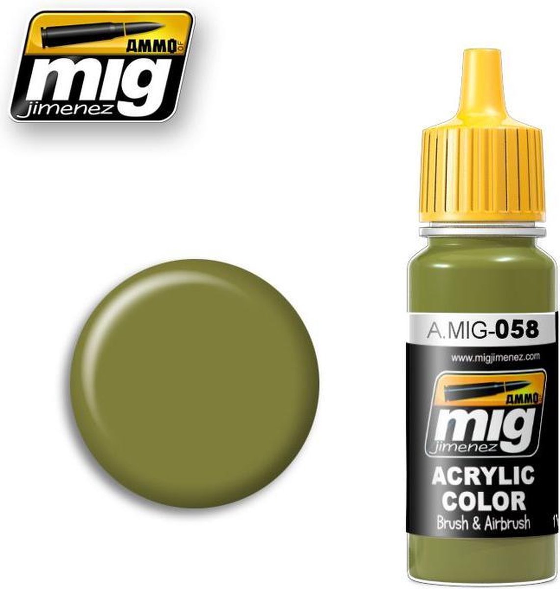 Mig - Light Green Khaki (17 Ml) (Mig0058)