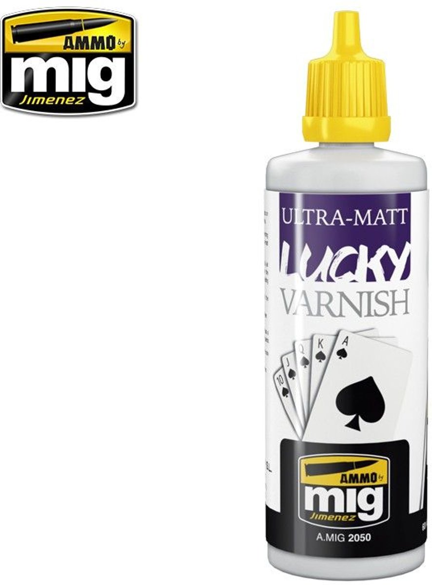 Mig - Lucky Varnish - Ultra Matt  (60 Ml) (Mig2050)