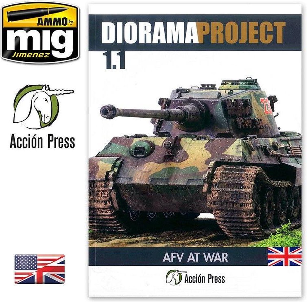 Mig - Mag. Diorama Project 1.1 - Afv At War Eng. (Mig0021-m)