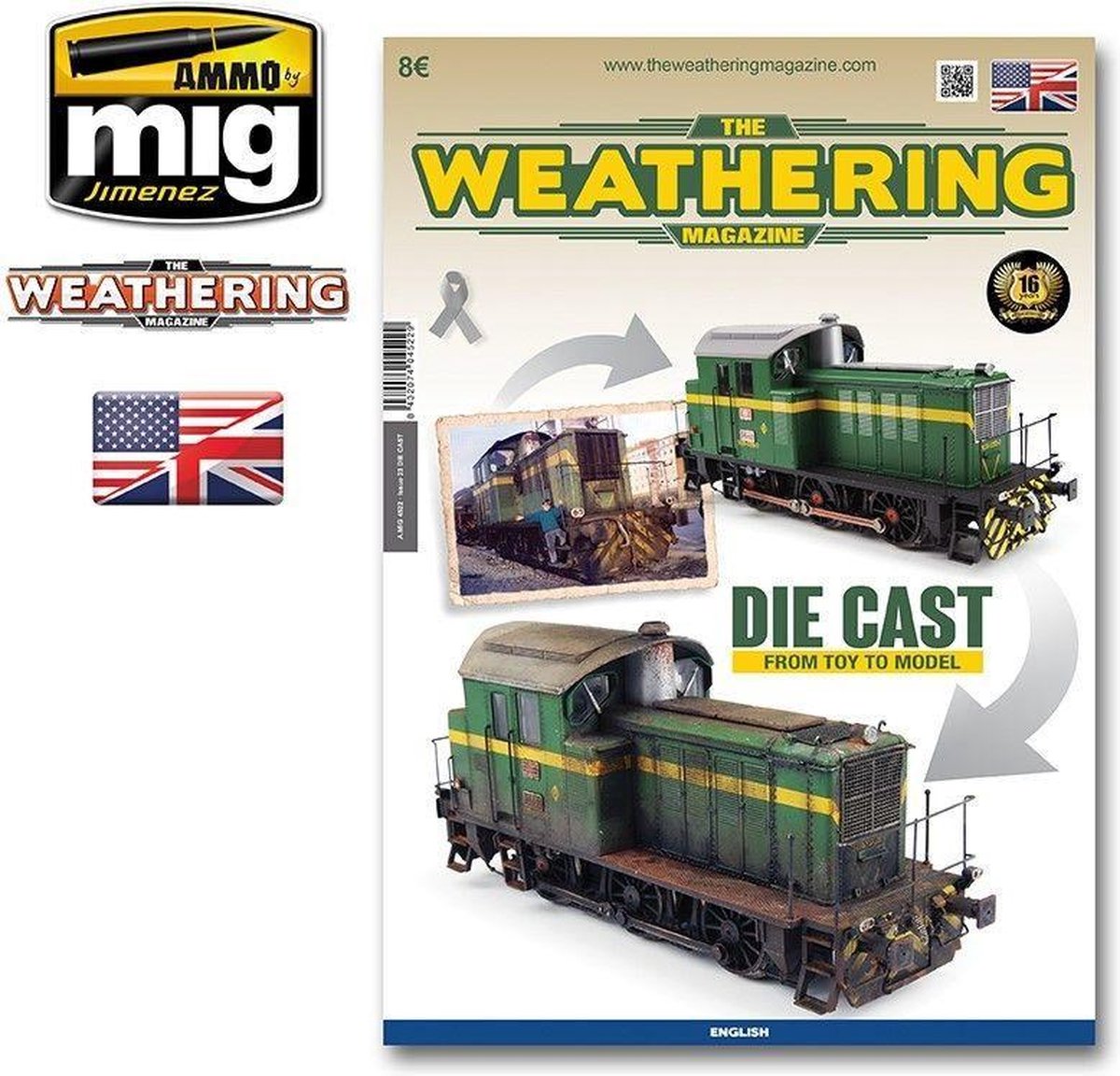 Mig - Mag. Issue 23. Die Cast Twm Eng. (Mig4522-m)