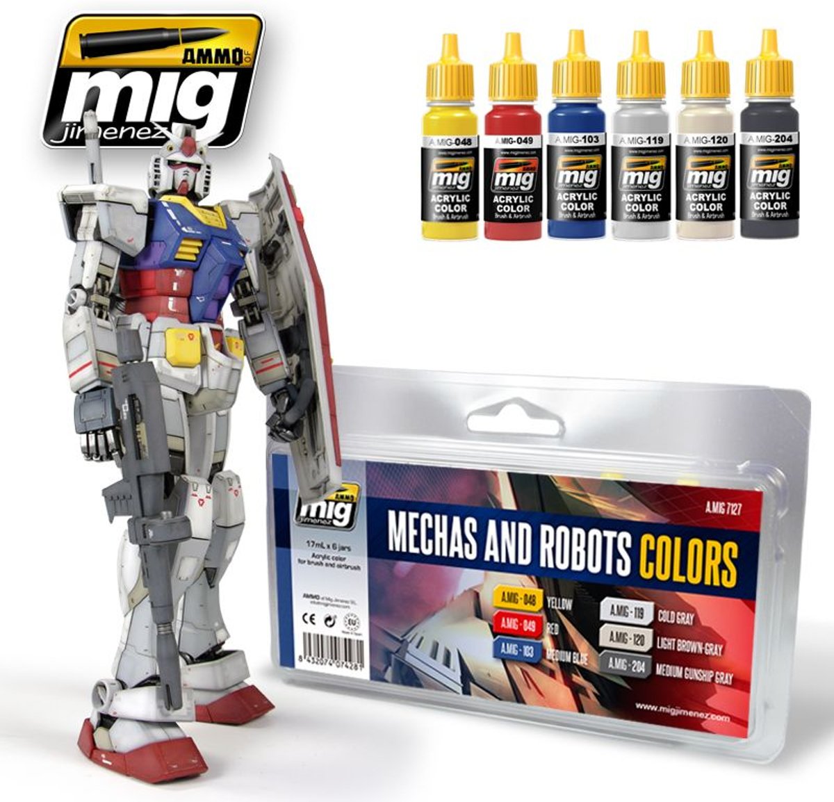 Mig - Mechas And Robots Colors (Mig7127)