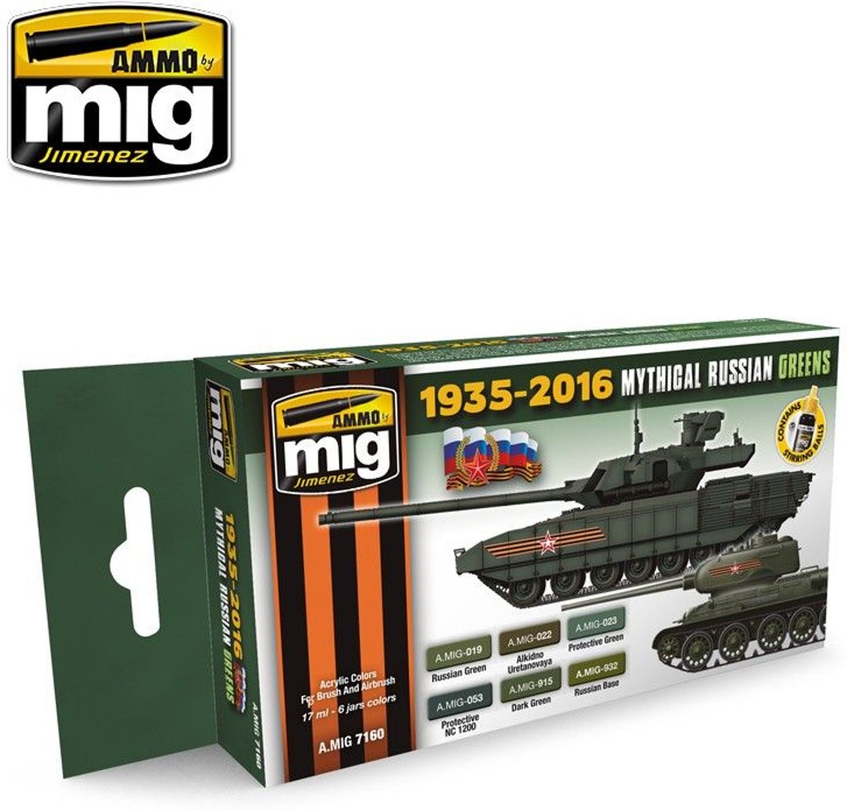 Mig - Mythical Rus. Green Colors 1935-2016 (Mig7160)