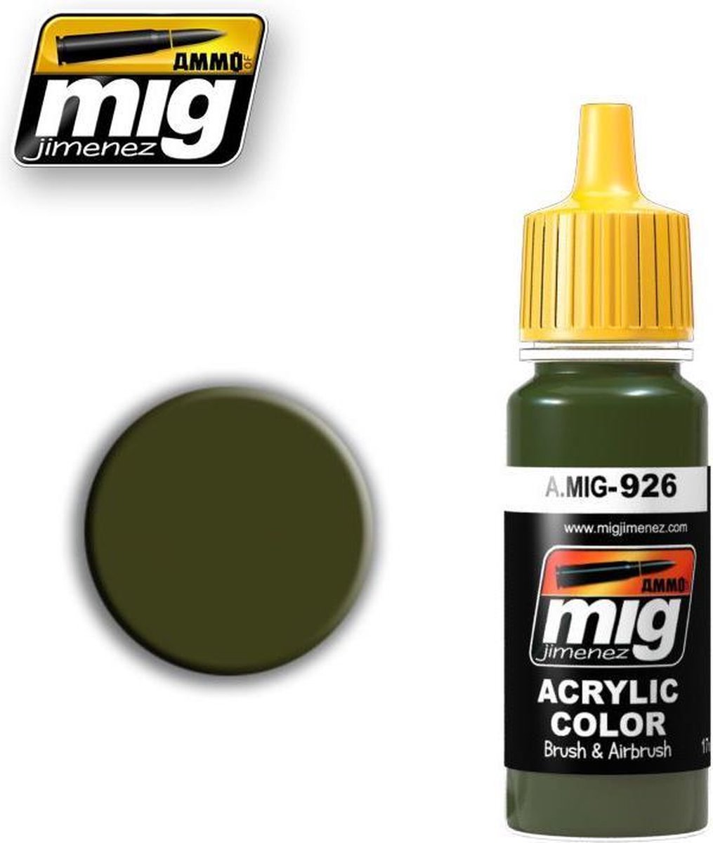 Mig - Olive Drab Base (17 Ml) (Mig0926)