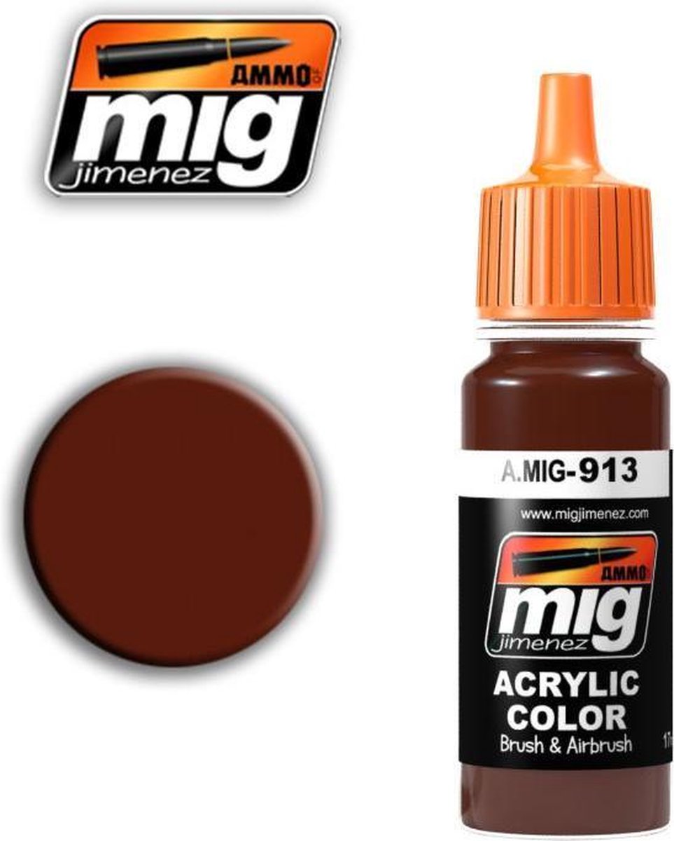 Mig - Red Brown Base (17 Ml) (Mig0913)