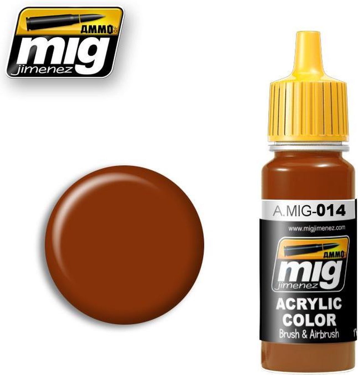 Mig - Red-brown Ral 8012 (17 Ml) (Mig0014)