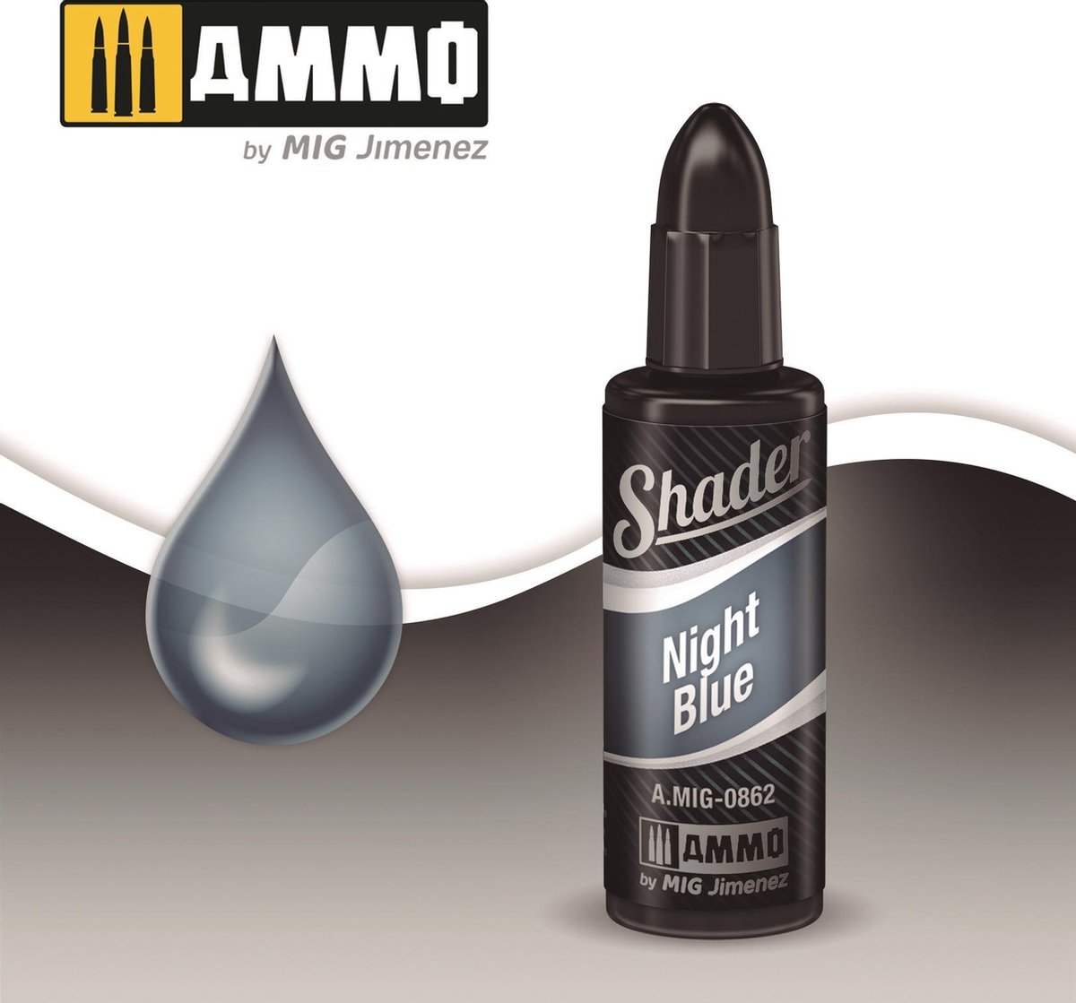 Mig - Shaders (10 Ml) Night Blue (2/20) * - MIG0862