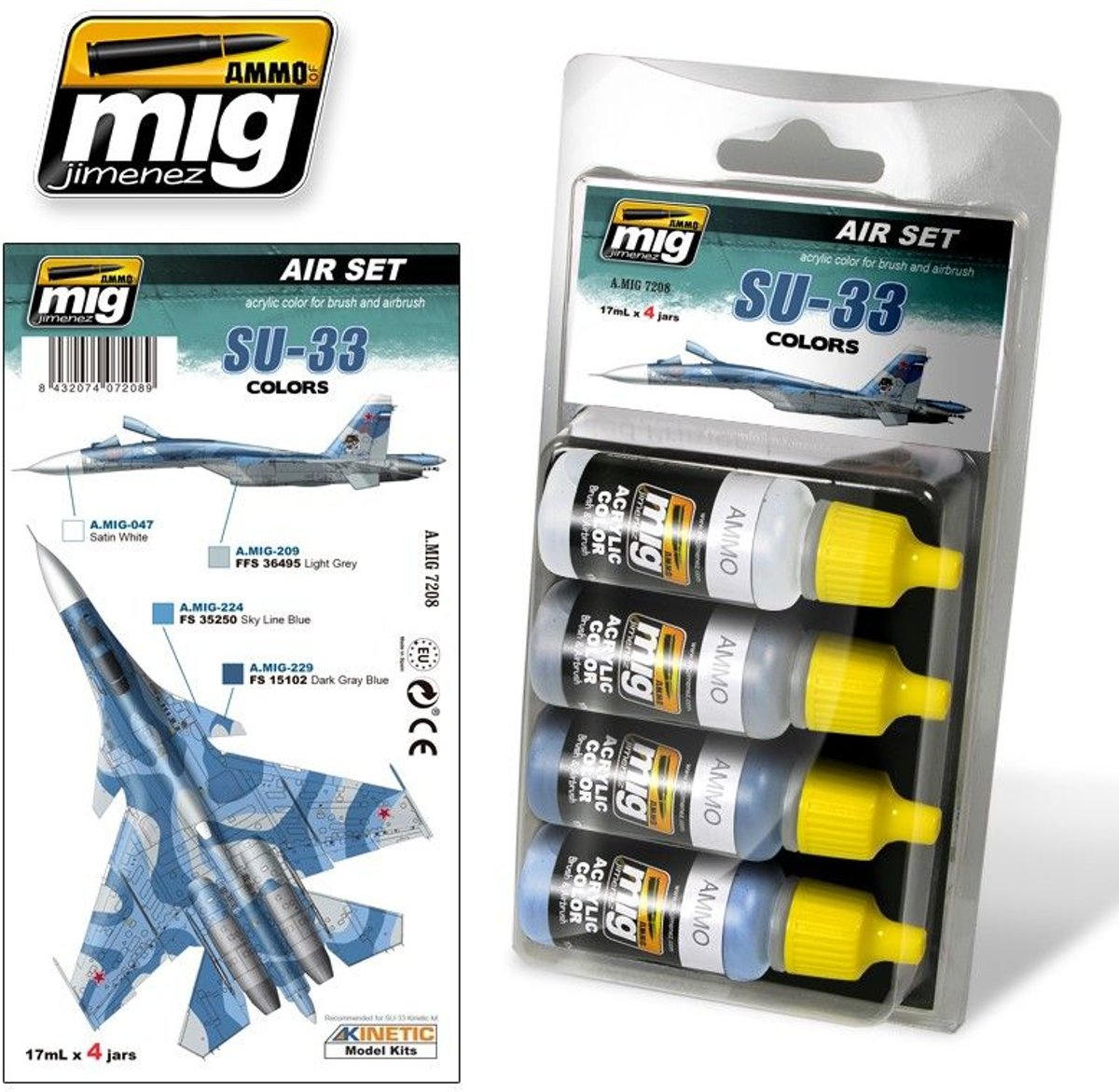 Mig - Su-33 Colors (Mig7208)