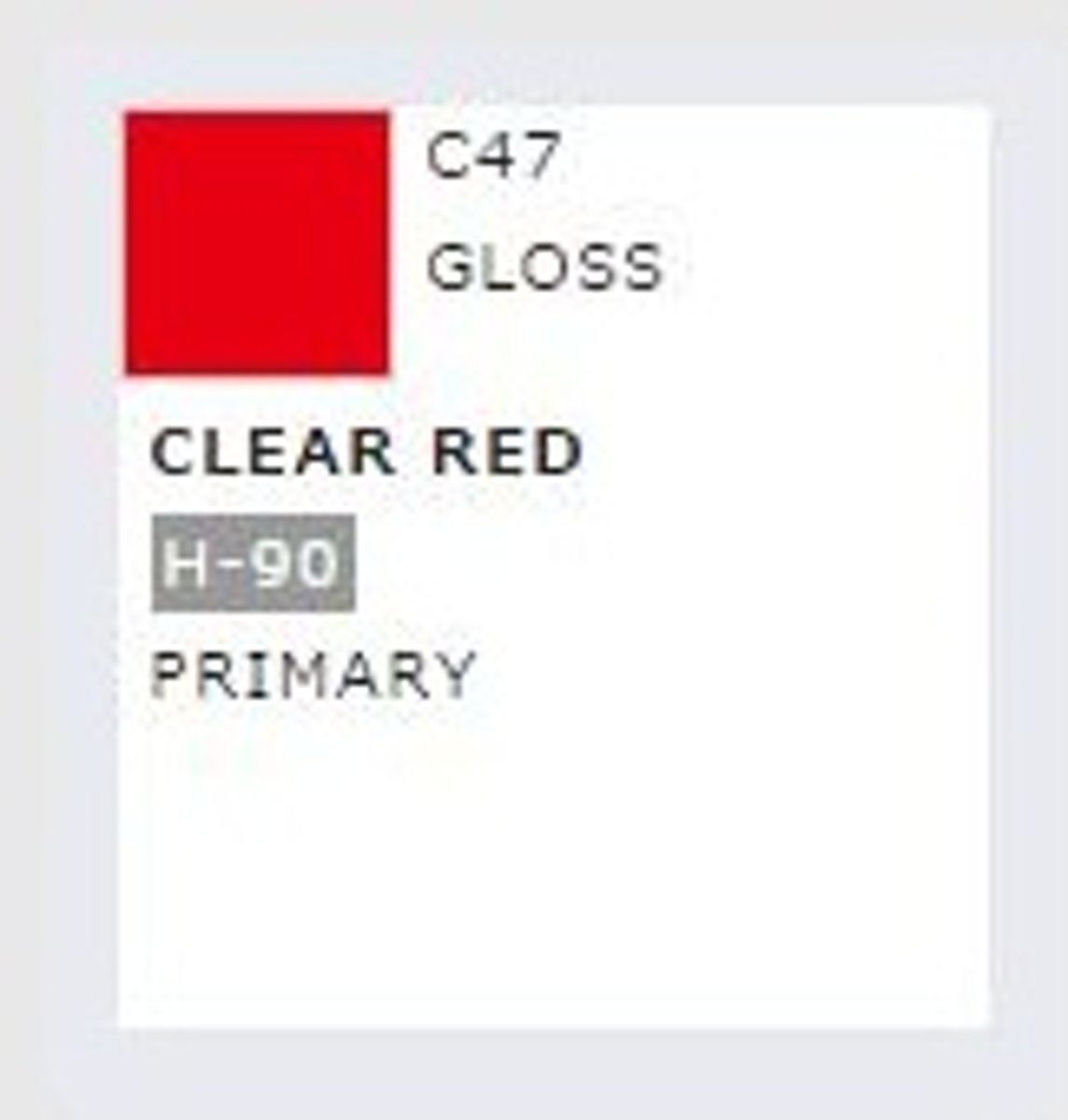 Mrhobby - Mr. Color 10 Ml Clear Red (Mrh-c-047)