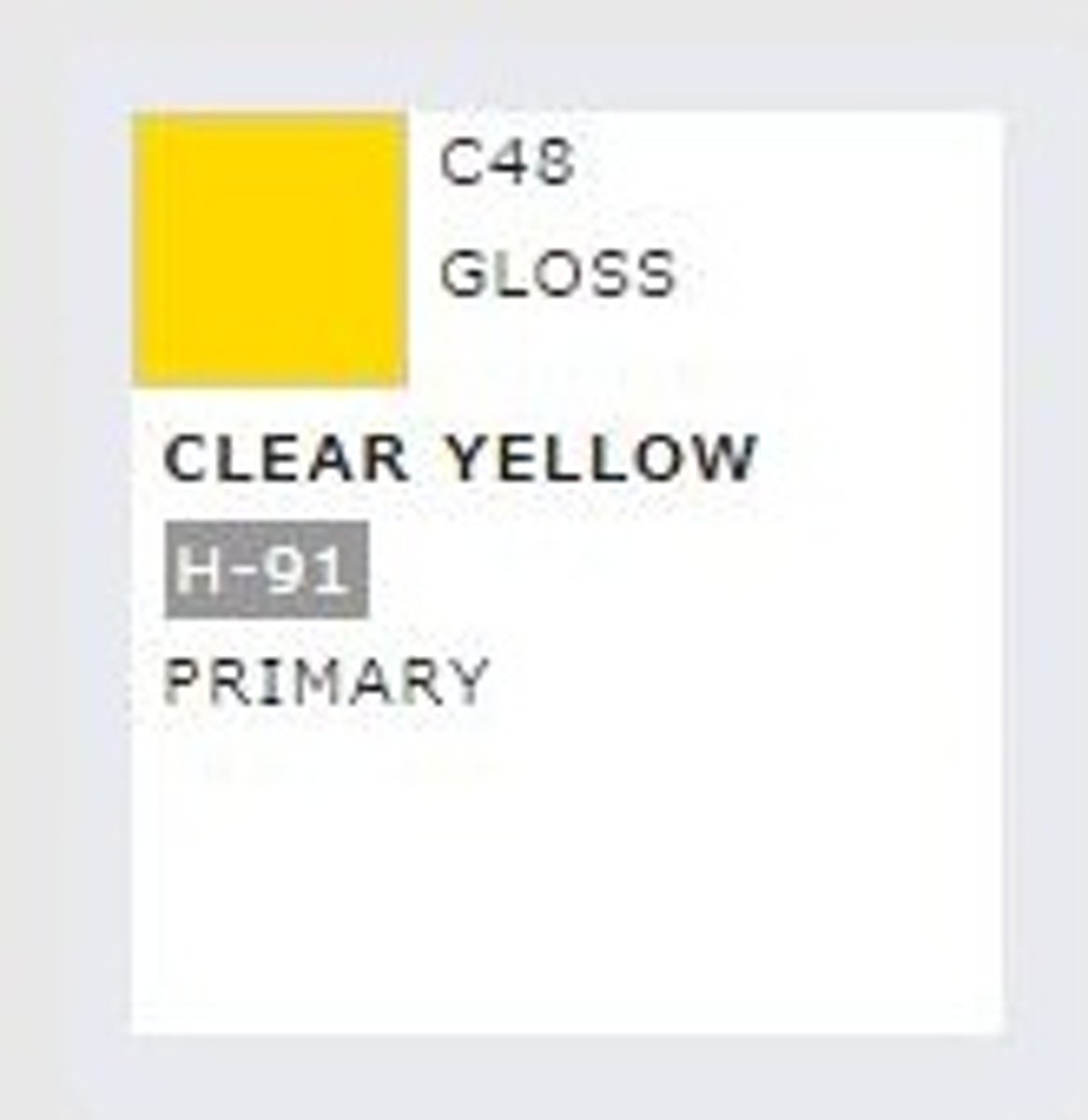 Mrhobby - Mr. Color 10 Ml Clear Yellow (Mrh-c-048)