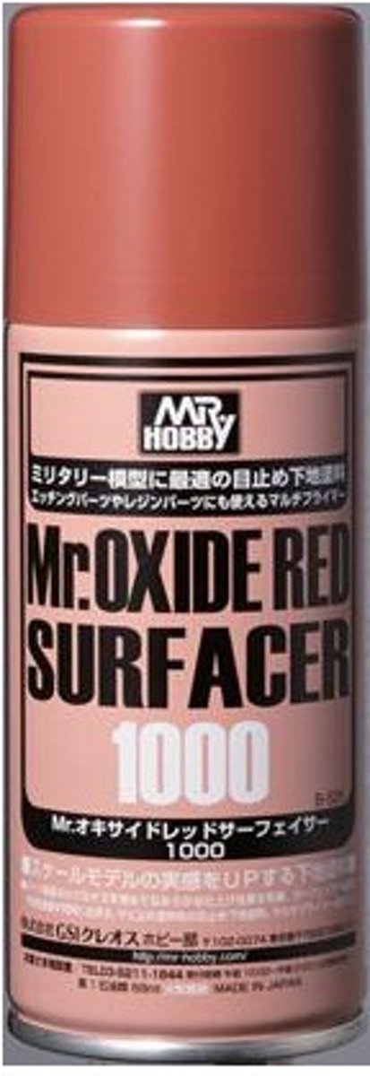 Mrhobby - Mr. Oxide Red Surfacer 1000 170 Ml (Mrh-b-525)