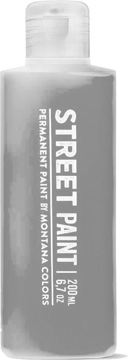MTN Street Paint - Verf - Snel drogend - Glossy afwerking - Zilver - 200ml