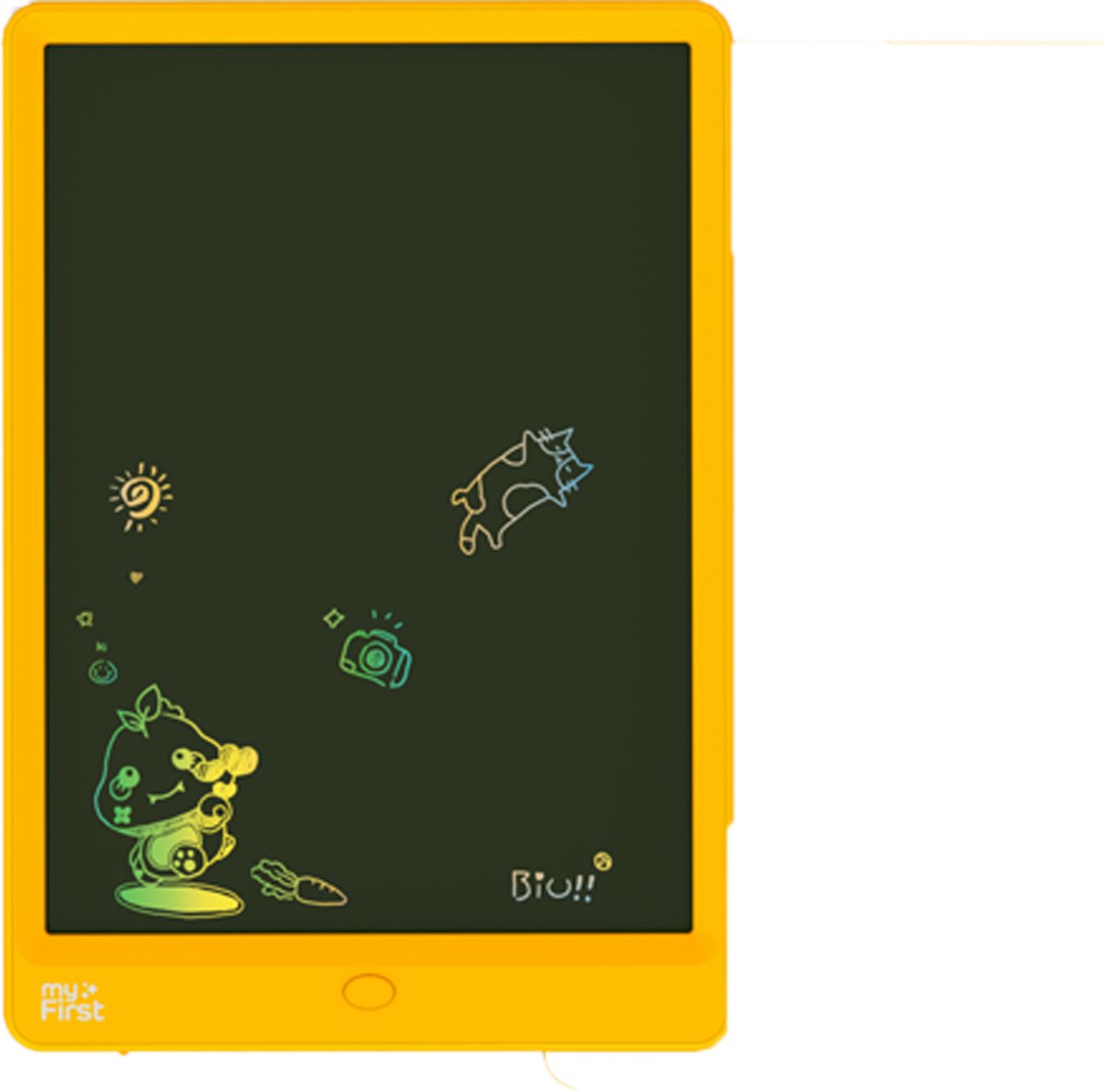   Sketch 3 Geel - 10” LCD kleuren scherm - tekentablet – educatief – duurzaam