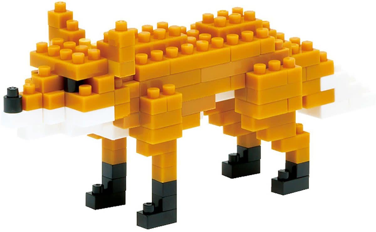 Nanoblock Fox NBC-076 by Kawada