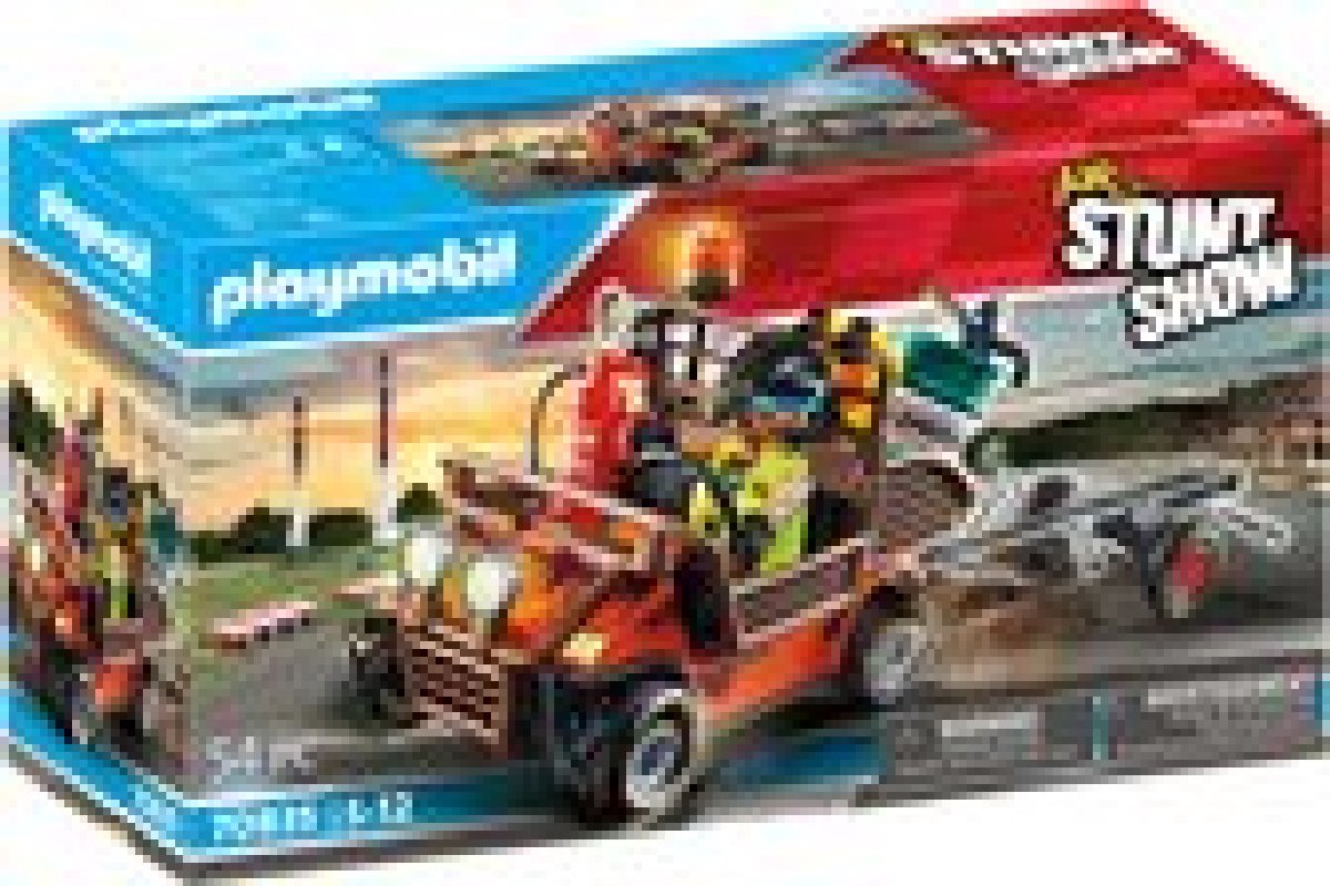 PLAYMOBIL Air Stuntshow mobiele reparatieservice - 70835