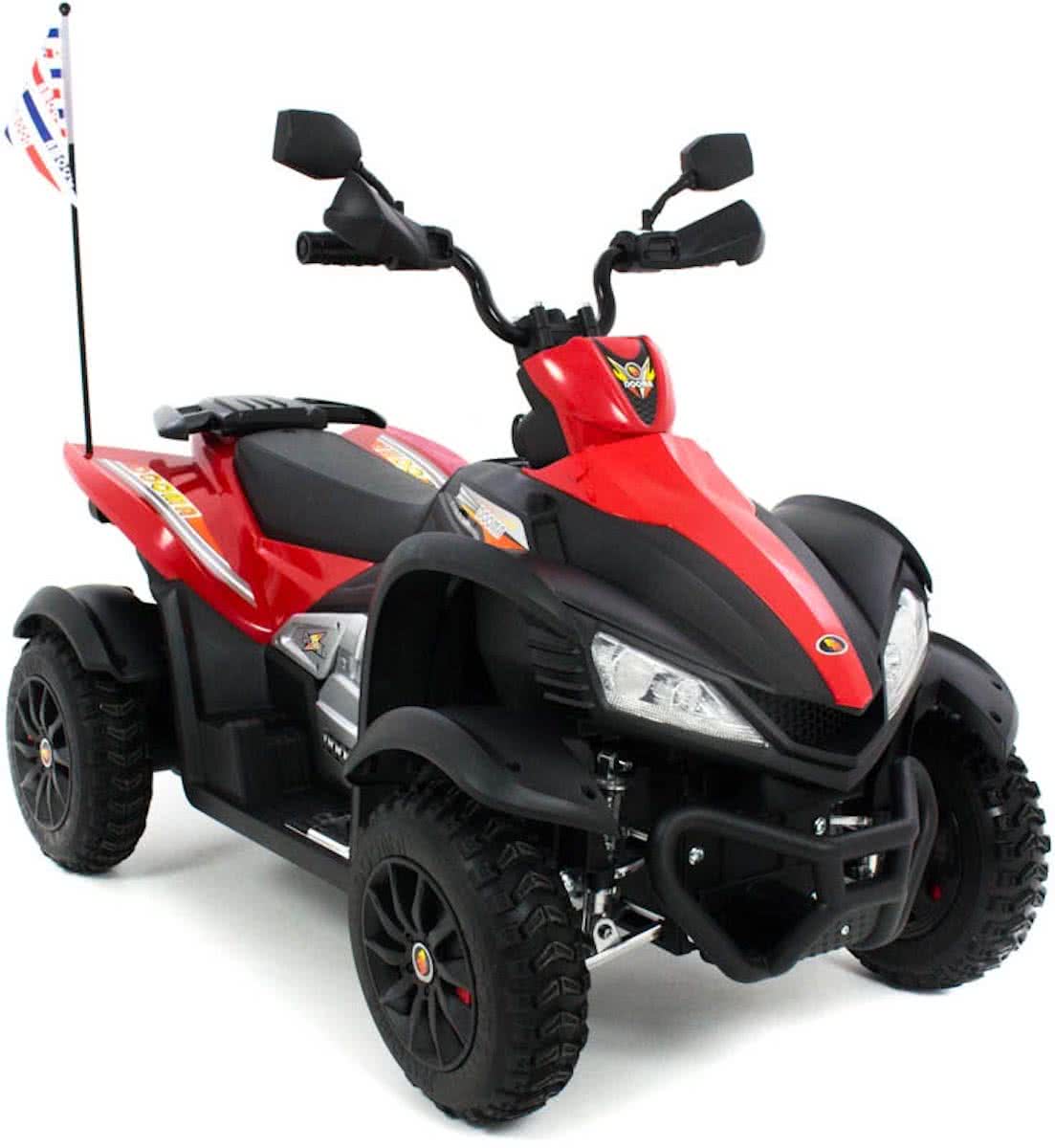 Elektrische kinderquad XL rood