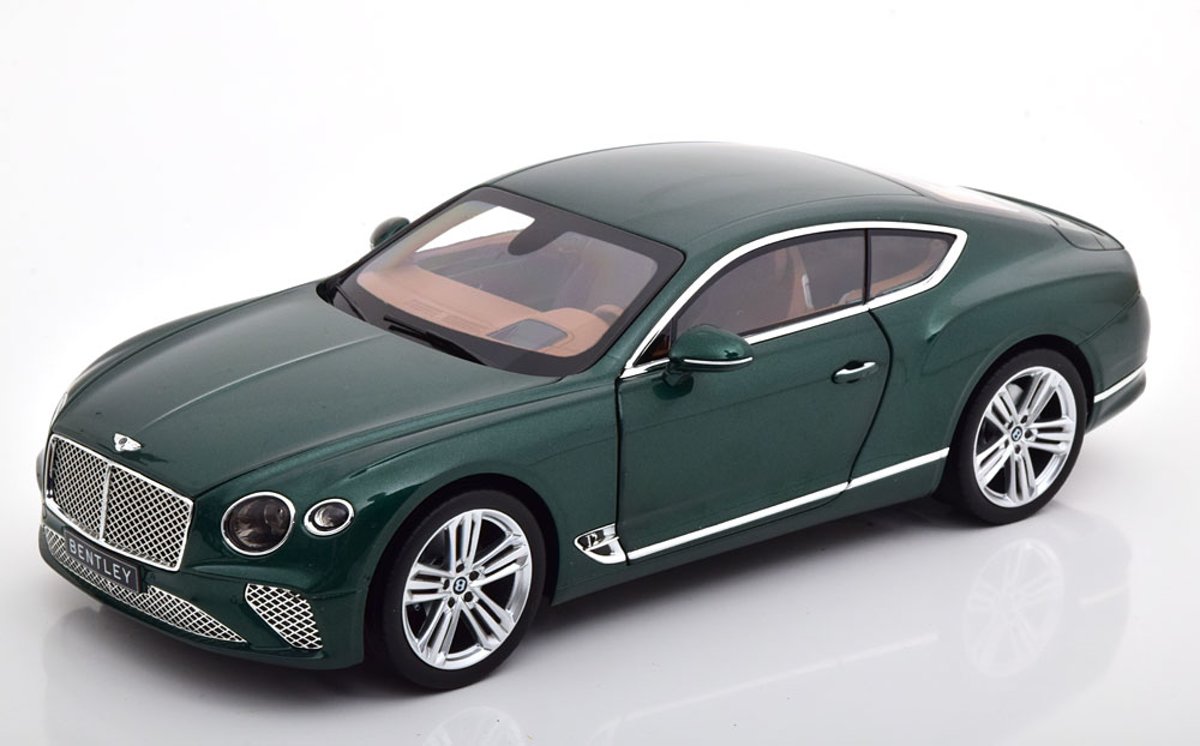 Bentley Continental GT 2018 Groen Metallic 1-18 Norev