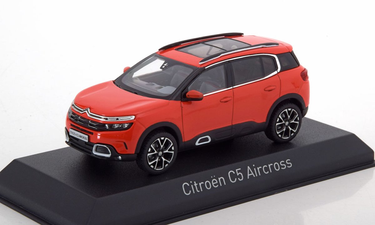 Citroen C5 Aircross 2018 Rood /Zilver 1-43 Norev