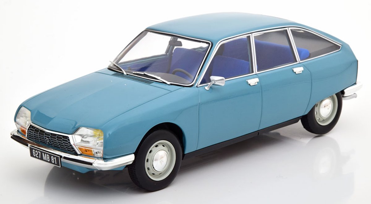 Citroen GS Club 1972 Camargue Blauw 1-18 Norev