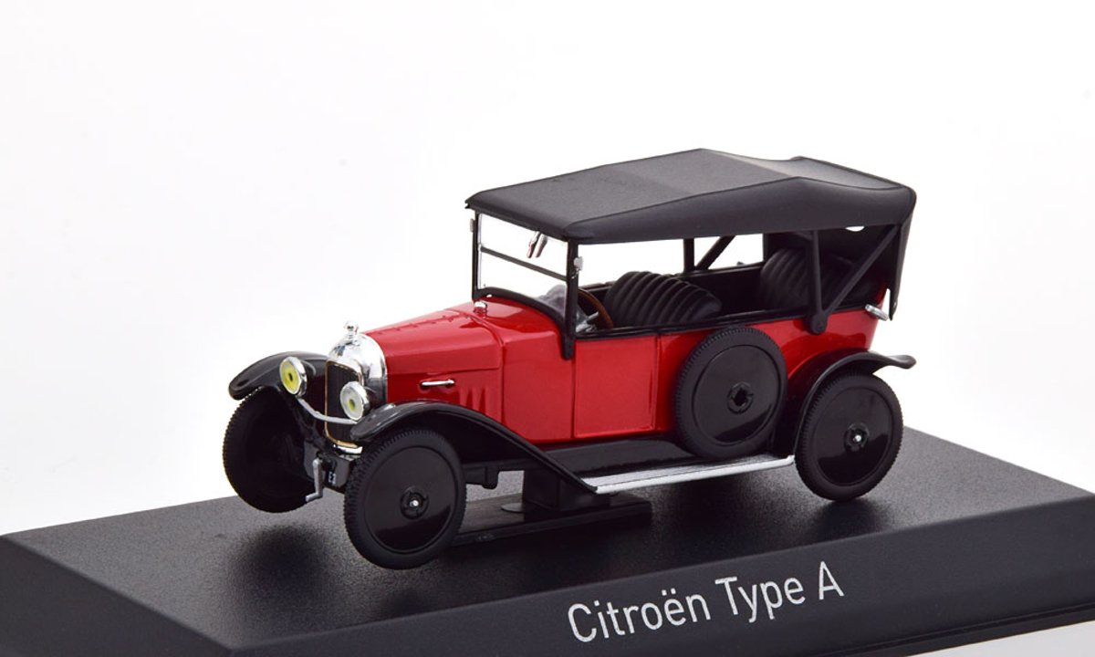 Citroen Type A 1919 Rood / Zwart 1-43 Norev