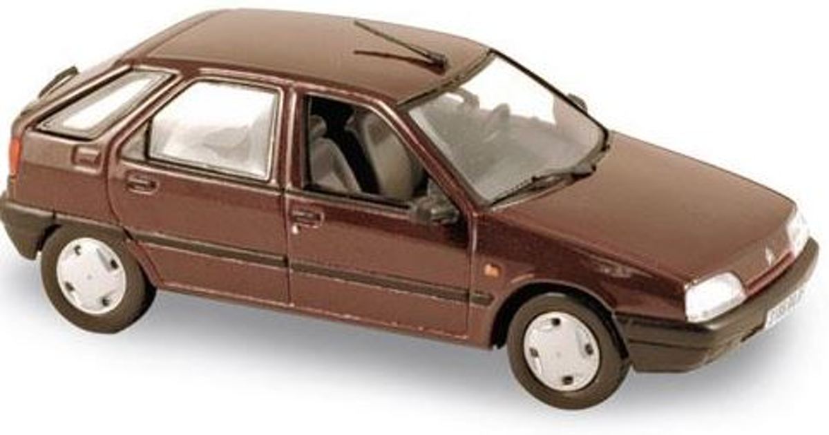 Citroen ZX 1:43 Norev Rood - Bruin 154100