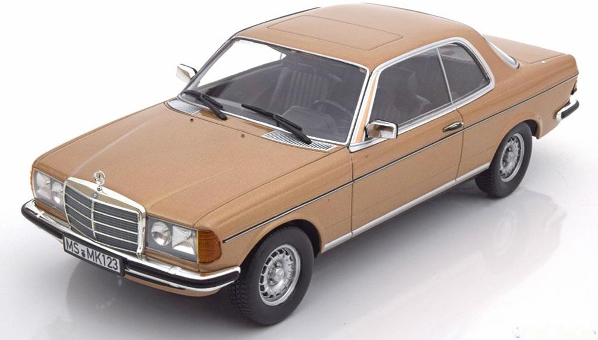 Mercedes-Benz 280 CE Coupe W123 1980 Goud Metallic 1-18 Norev Limited 1500 Pieces