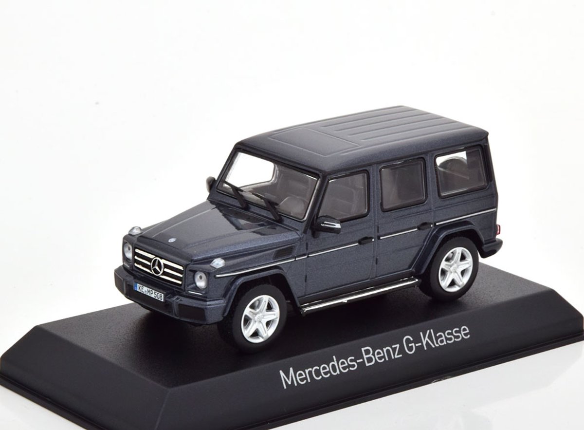 Mercedes-Benz G-Klasse 2015 Blauwgrijs Metallic 1-43 Norev