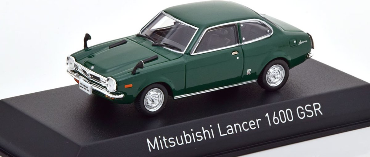 Mitsubishi Lancer 1600 GSR 1973 Groen 1-43 Norev