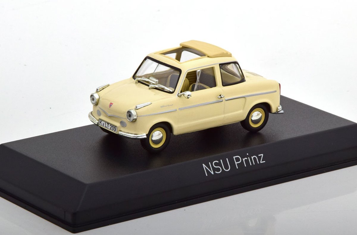 NSU Prinz 2 1959 Beige 1-43 Norev