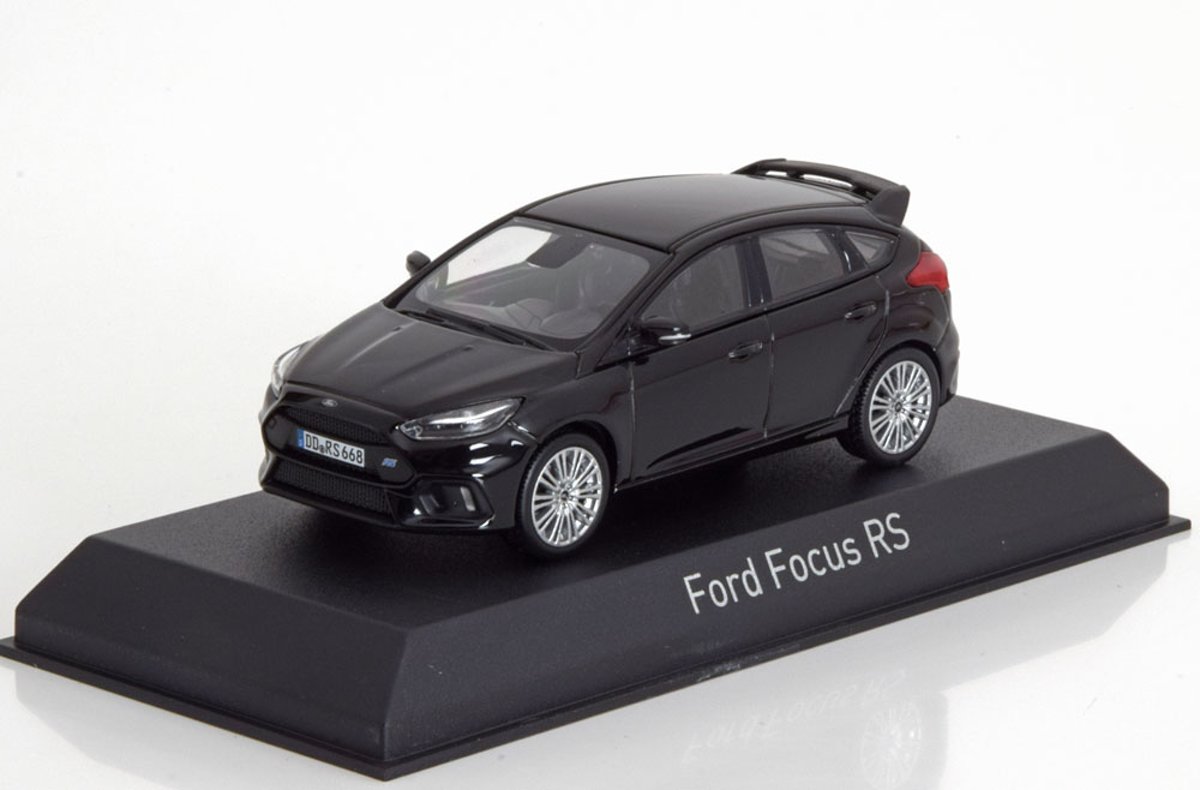 Norev - Ford Focus RS 2016 - Zwart - Schaal 1:43