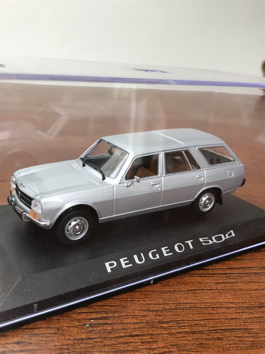 Peugeot 504 Break Norev 1:43