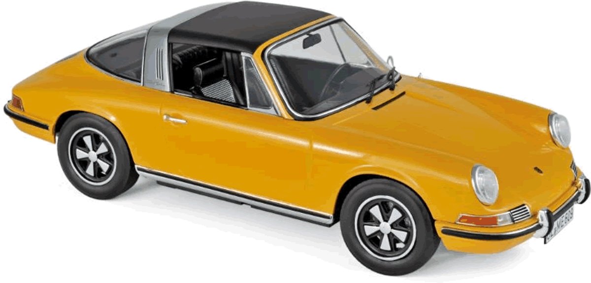 Porsche 911 E Targa 1969 - Orange - Norev modelauto  1:18