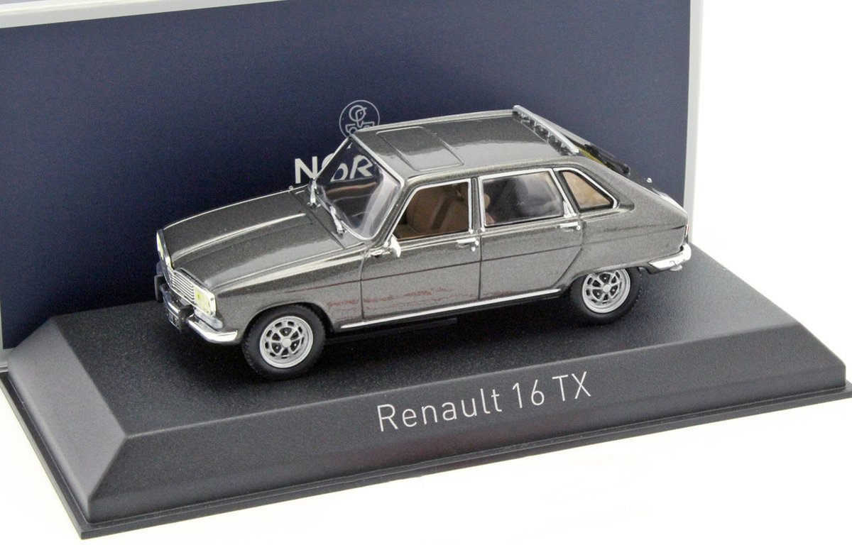 Renault 16 TX 1976 Grijs Metallic 1/43 Norev