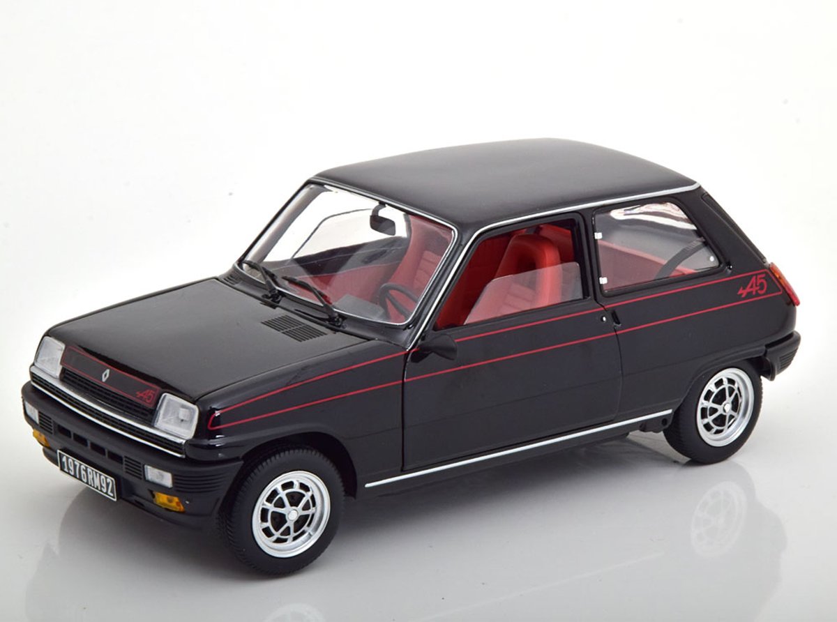 Renault 5 Alpine 1976 Zwart 1-18 Norev